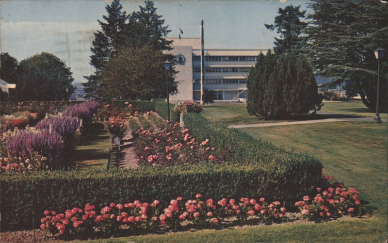State Administration Office Building & Sunken Gardens Olympia Washington