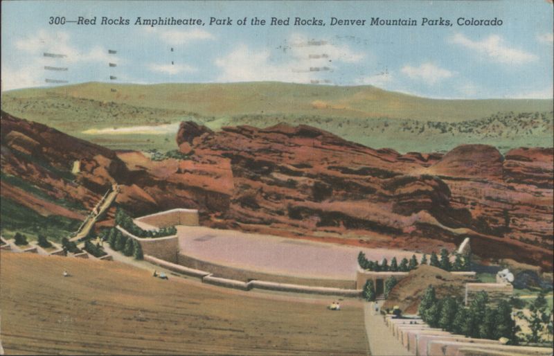 Red Rocks Amphitheatre, Park of the Red Rocks Denver Colorado