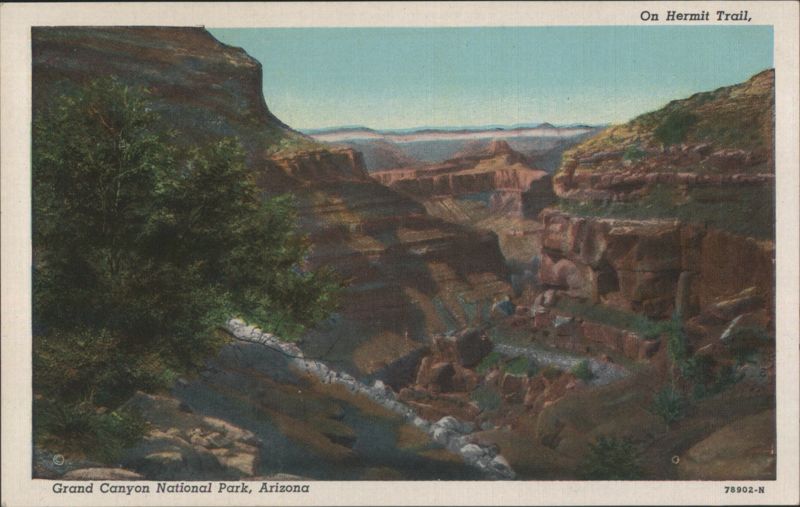 On Hermit Trail, Grand Canyon National Park Arizona