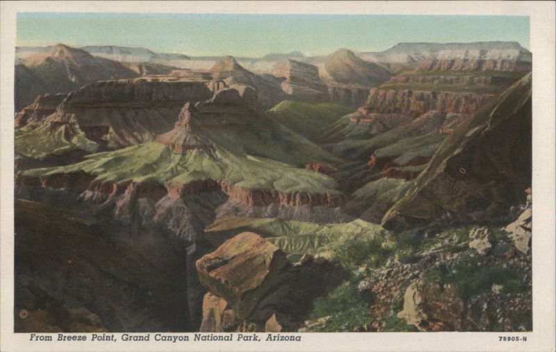 From Breeze Point, Grand Canyon National Park Arizona