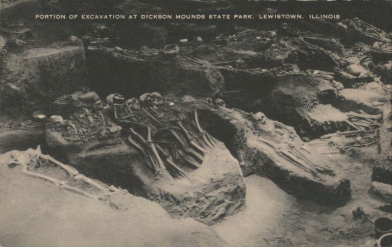 Dickson Mounds State Park Excavation, Lewistown, IL Illinois