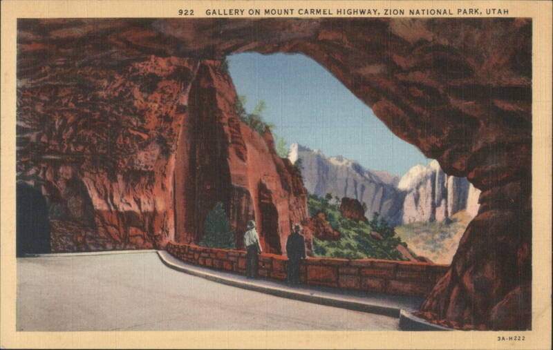 GALLERY ON MOUNT CARMEL HIGHWAY, ZION NATIONAL PARK Utah
