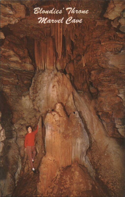 Blondies' Throne, Marvel Cave - Branson, MO Missouri