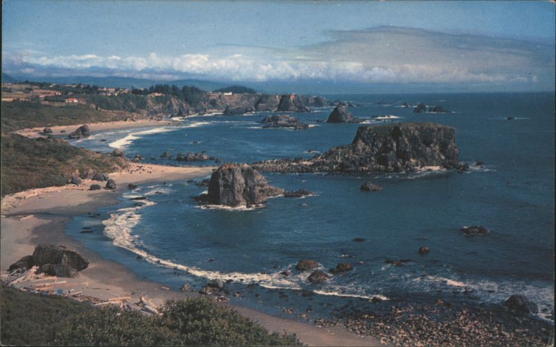 Harris Beach State Park Rocky Coastline Oregon Don Knight