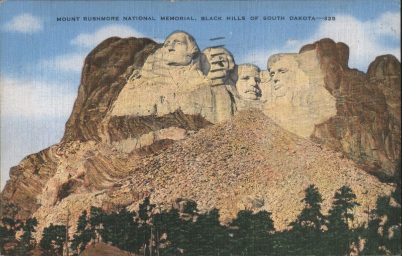Mount Rushmore National Memorial, Black Hills Keystone South Dakota