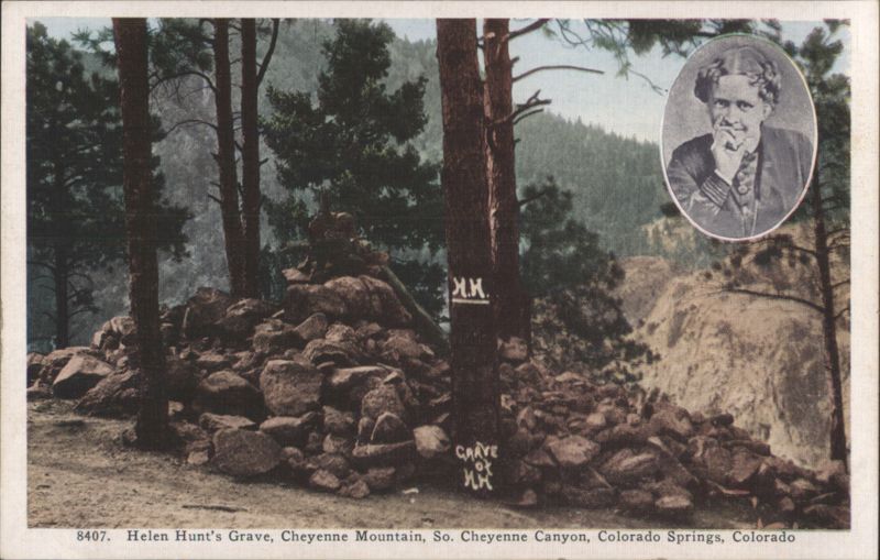 Helen Hunt's Grave, Cheyenne Mountain, Colorado Springs
