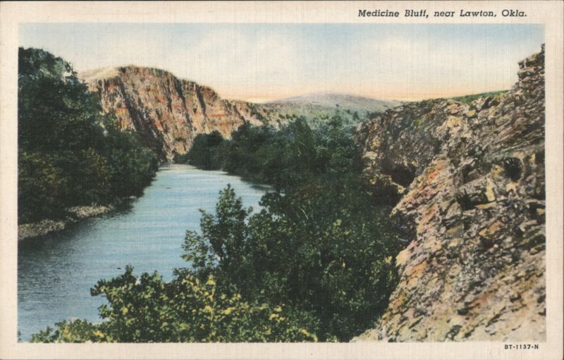 Medicine Bluff, near Lawton, Oklahoma