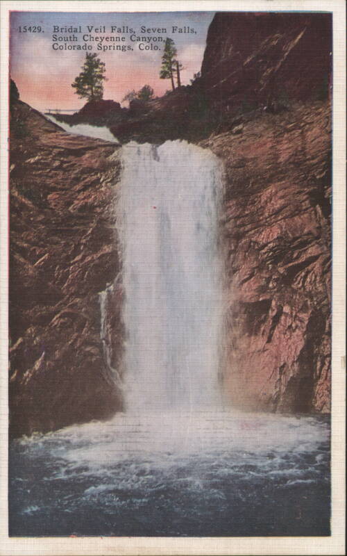 Bridal Veil Falls, Seven Falls, South Cheyenne Canyon Colorado Springs