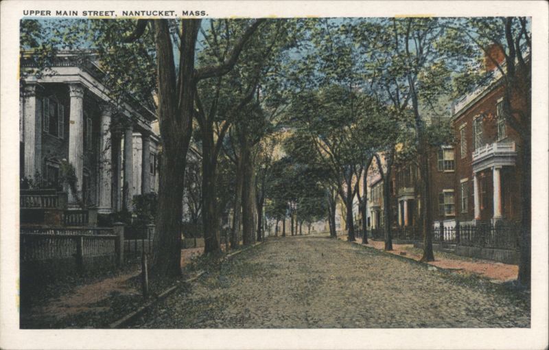 Upper Main Street, Nantucket Massachusetts