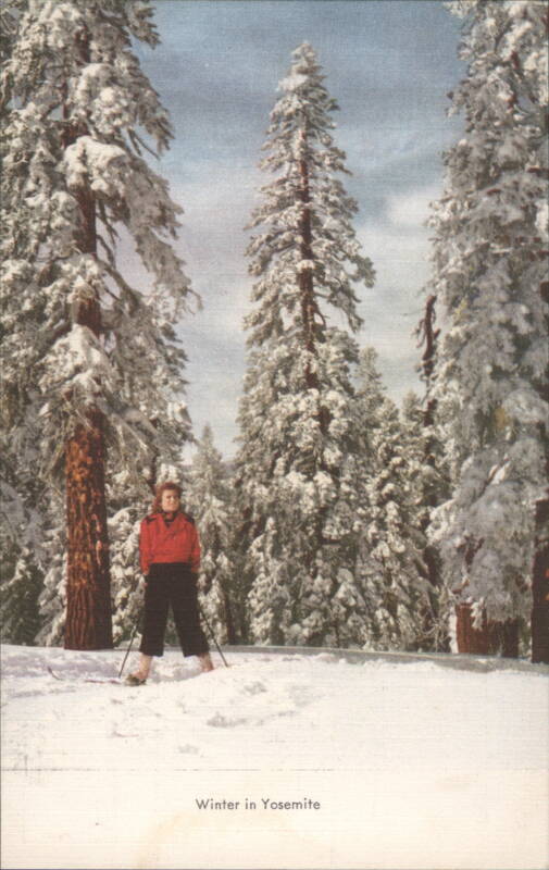 Winter in Yosemite California