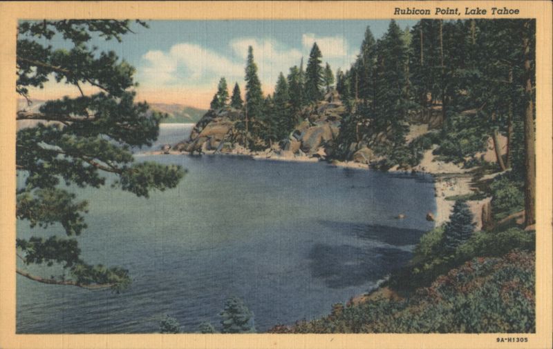 Rubicon Point, Lake Tahoe South Lake Tahoe California
