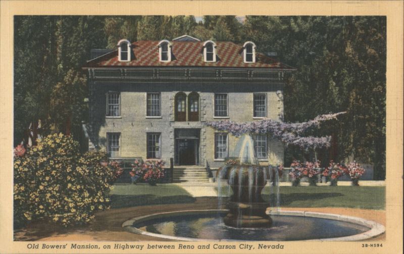 Old Bowers' Mansion, Fountain, Nevada