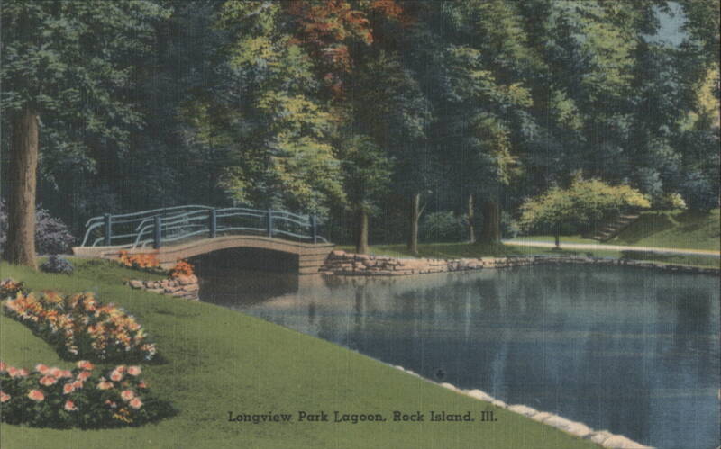 Longview Park Lagoon, Rock Island Illinois