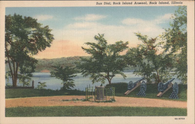 Sun Dial, Rock Island Arsenal Illinois