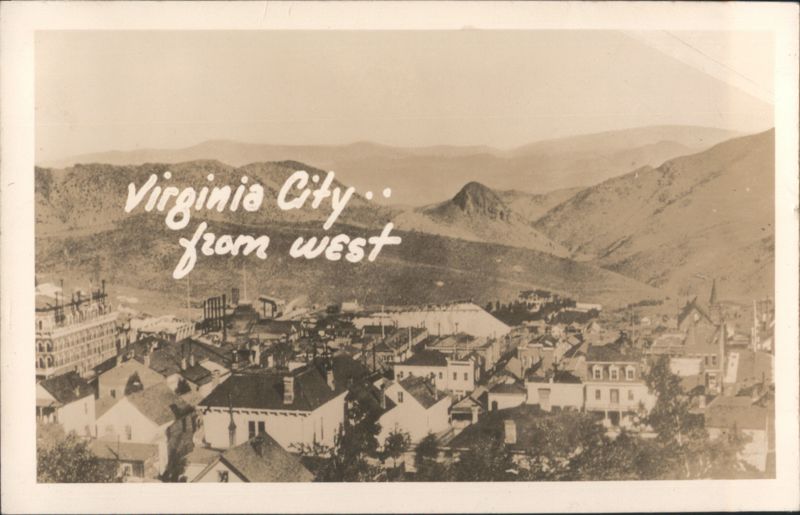 Virginia City from West Nevada