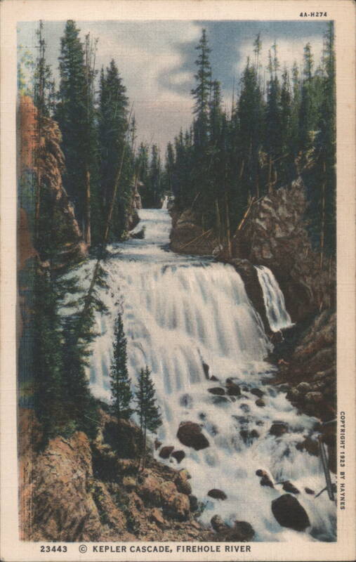 Kepler Cascade, Firehole River Wyoming Haynes