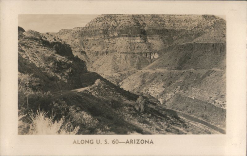 Along U. S. 60, Arizona Canyon View
