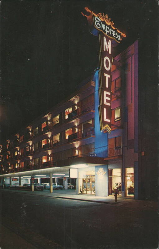 Empress Motel Neon Sign, Atlantic City, NJ New Jersey