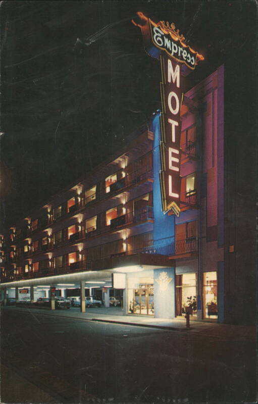 Empress Motel Neon Sign, Atlantic City NJ New Jersey