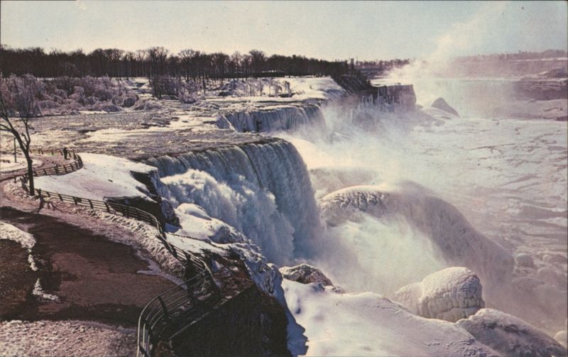 Niagara Falls in Winter - Icy Landscape Canada Misc. Canada