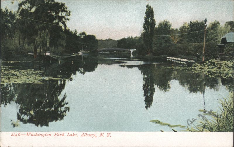 Washington Park Lake, Albany, NY New York