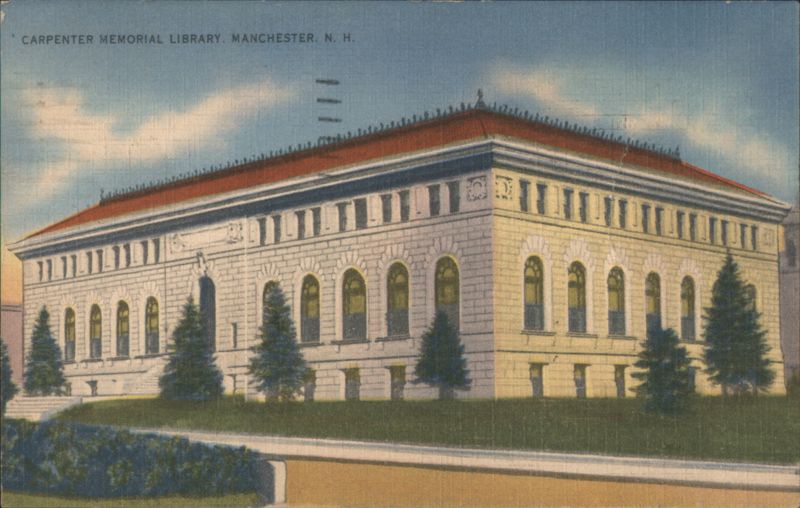 Carpenter Memorial Library, Manchester, NH New Hampshire