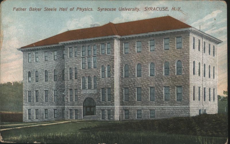 Father Baker Steele Hall of Physics, Syracuse University New York