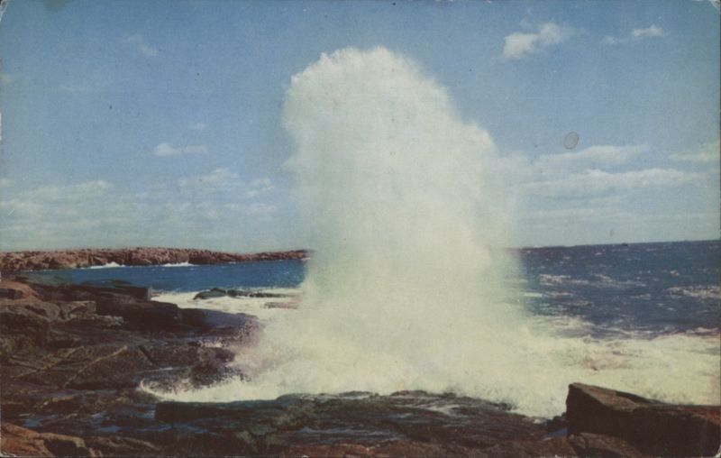 Spectacular Surf at Schoodic Point, Acadia National Park Maine