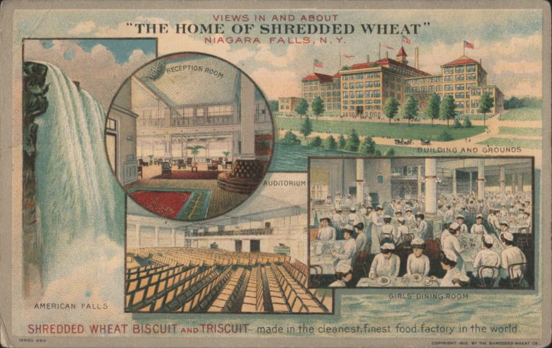 The Home of Shredded Wheat Factory & Niagara Falls, NY New York