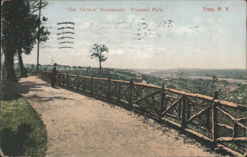 The Terrace Promenade, Prospect Park, Troy, NY New York