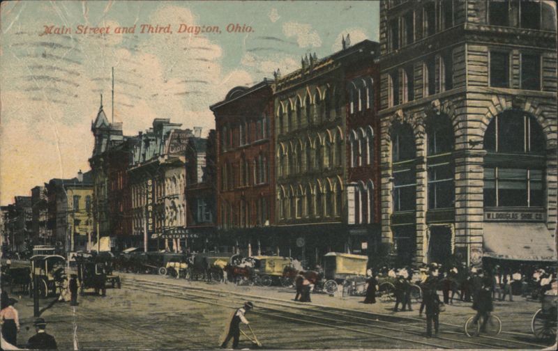 Main Street and Third, Dayton, Ohio