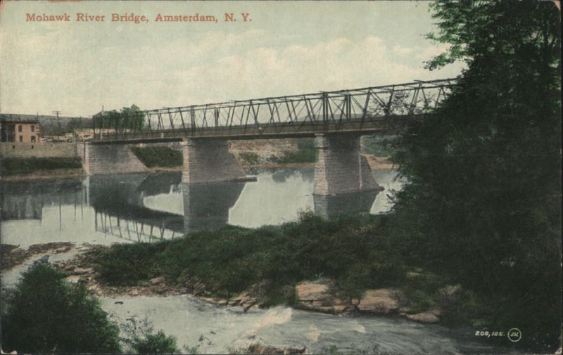 Mohawk River Bridge, Amsterdam, NY New York