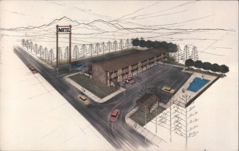 The Villager Motel, Swimming Pool, Bar Harbor, ME Maine