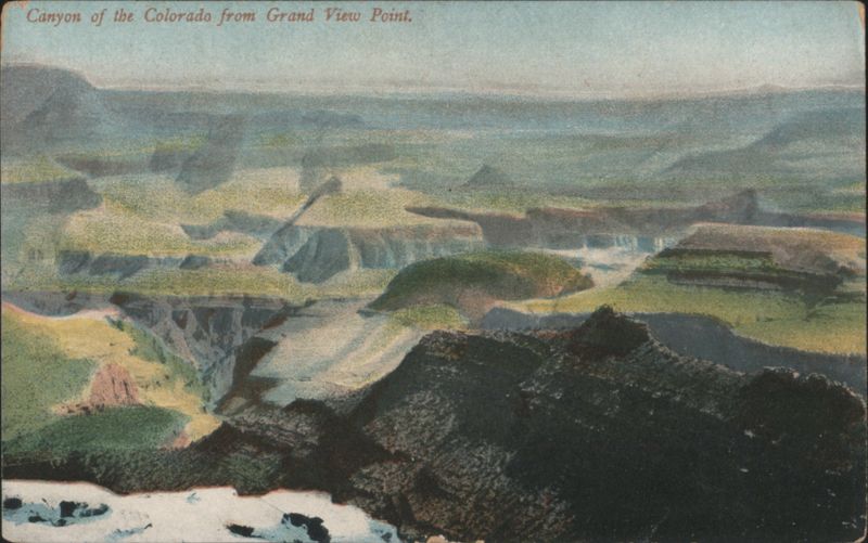 Canyon of the Colorado from Grand View Point Grand Canyon National Park