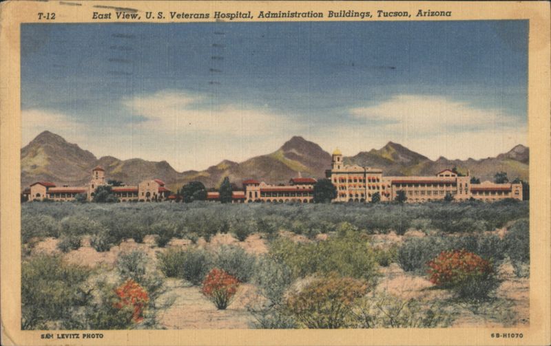 U. S. Veterans Hospital, Administration Buildings, East View Tucson Arizona