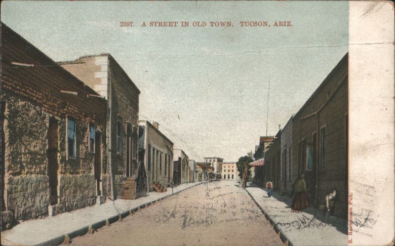 A Street in Old Town, Tucson, Arizona