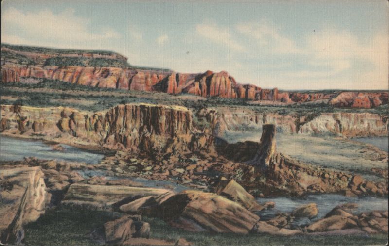 12 - Mammoth Rock Formation, NM - AZ State Line Lupton Arizona