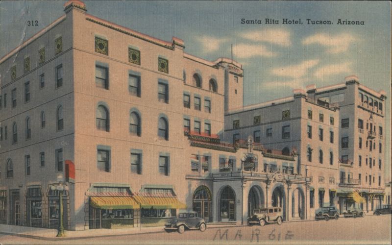 Santa Rita Hotel, Tucson, AZ Arizona
