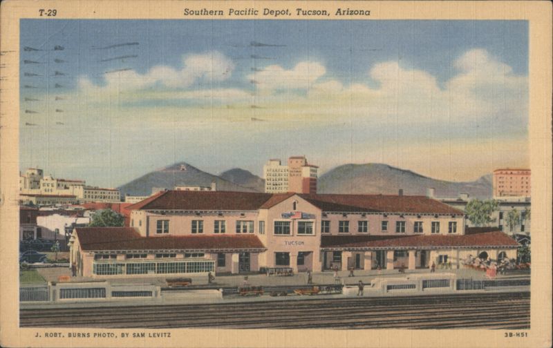 Southern Pacific Depot, Tucson Arizona Sam Levitz
