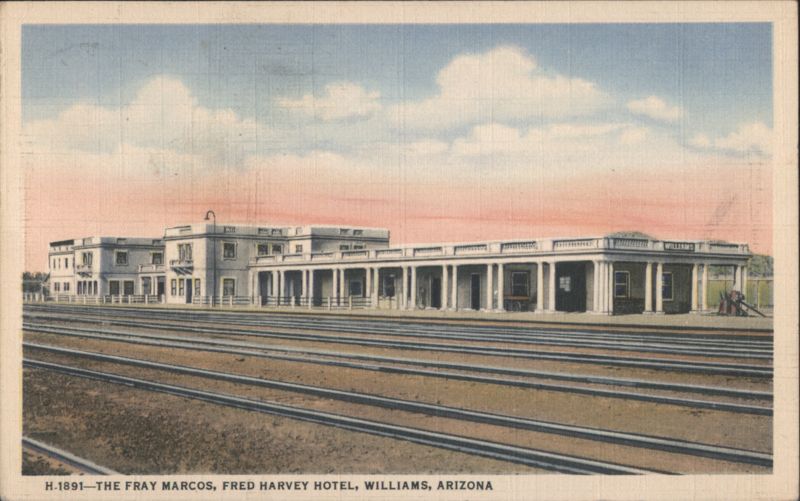 Fray Marcos Fred Harvey Hotel Williams Arizona