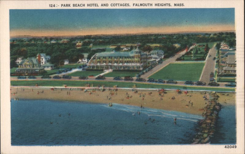Park Beach Hotel and Cottages, Falmouth Heights Massachusetts
