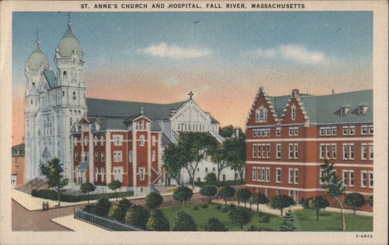 St. Anne's Church and Hospital Fall River Massachusetts