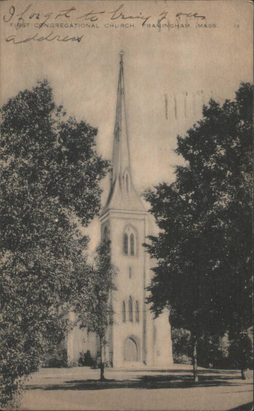 First Congregational Church, Framingham, MA Massachusetts