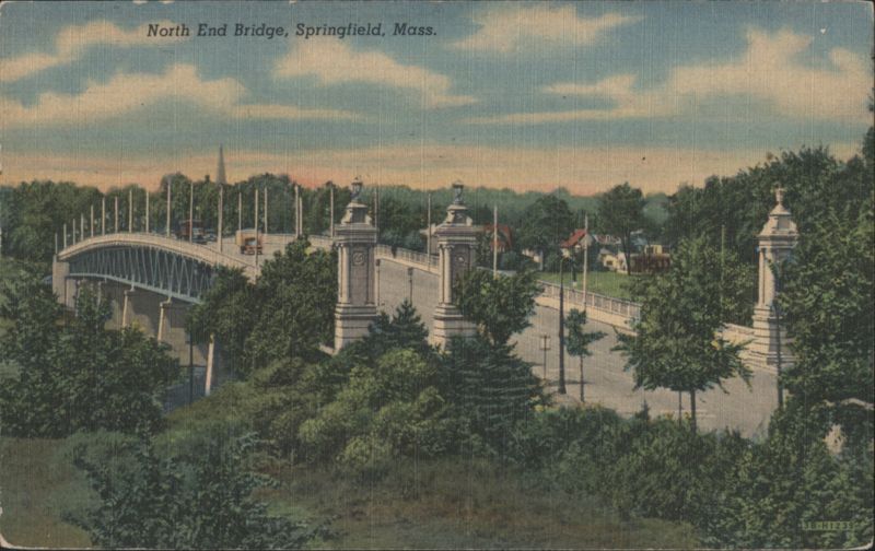 North End Bridge Springfield Massachusetts