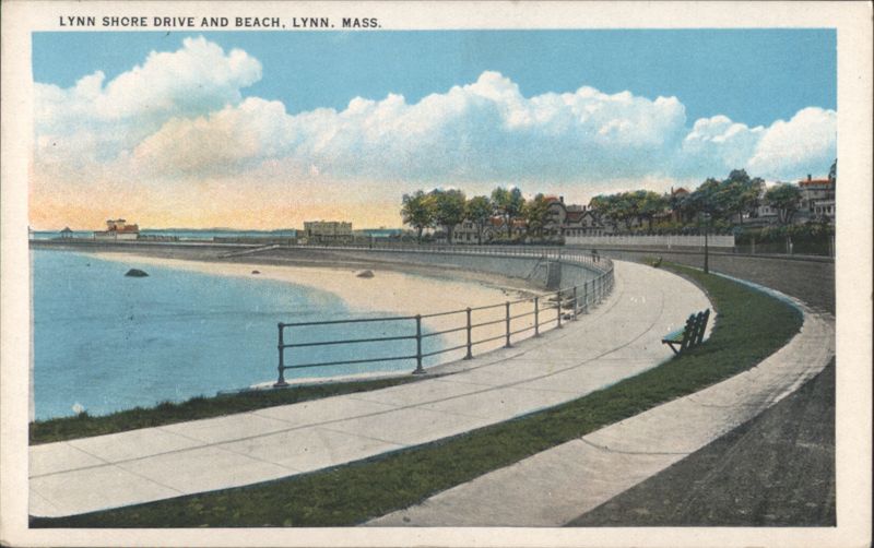 Lynn Shore Drive and Beach Massachusetts