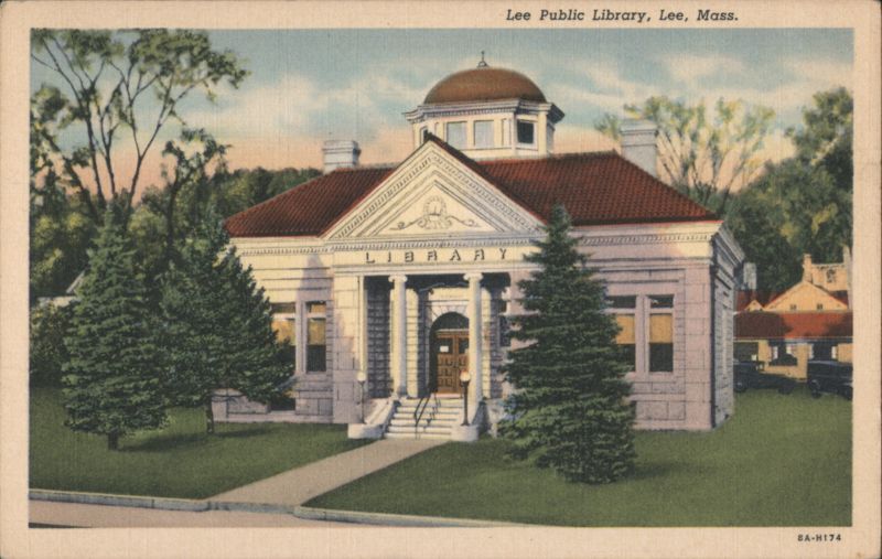 Lee Public Library, Lee, Mass. Massachusetts