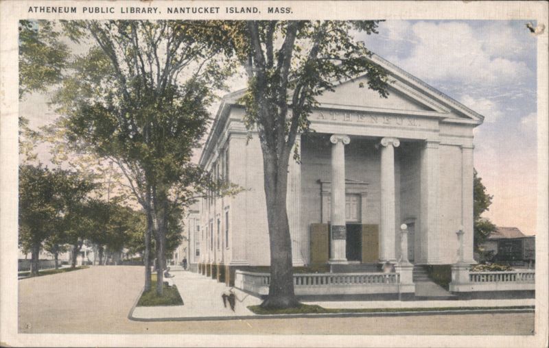 Atheneum Public Library, Nantucket Island Massachusetts