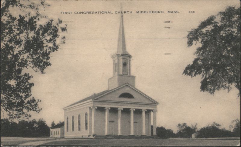 First Congregational Church, Middleboro, MA Massachusetts