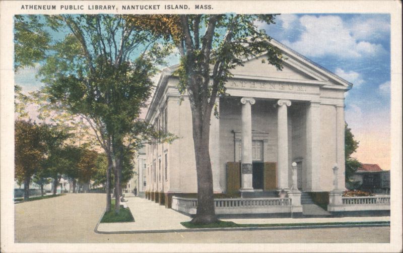 Atheneum Public Library, Nantucket Island Massachusetts