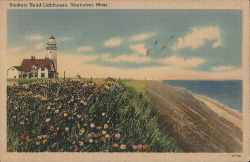 Sankaty Head Lighthouse, Nantucket, Mass. Massachusetts